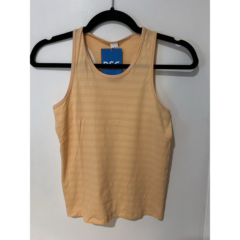 DSG‎ Girls Movement Seamless Mesh Tank Top Peach Size Medium Youth